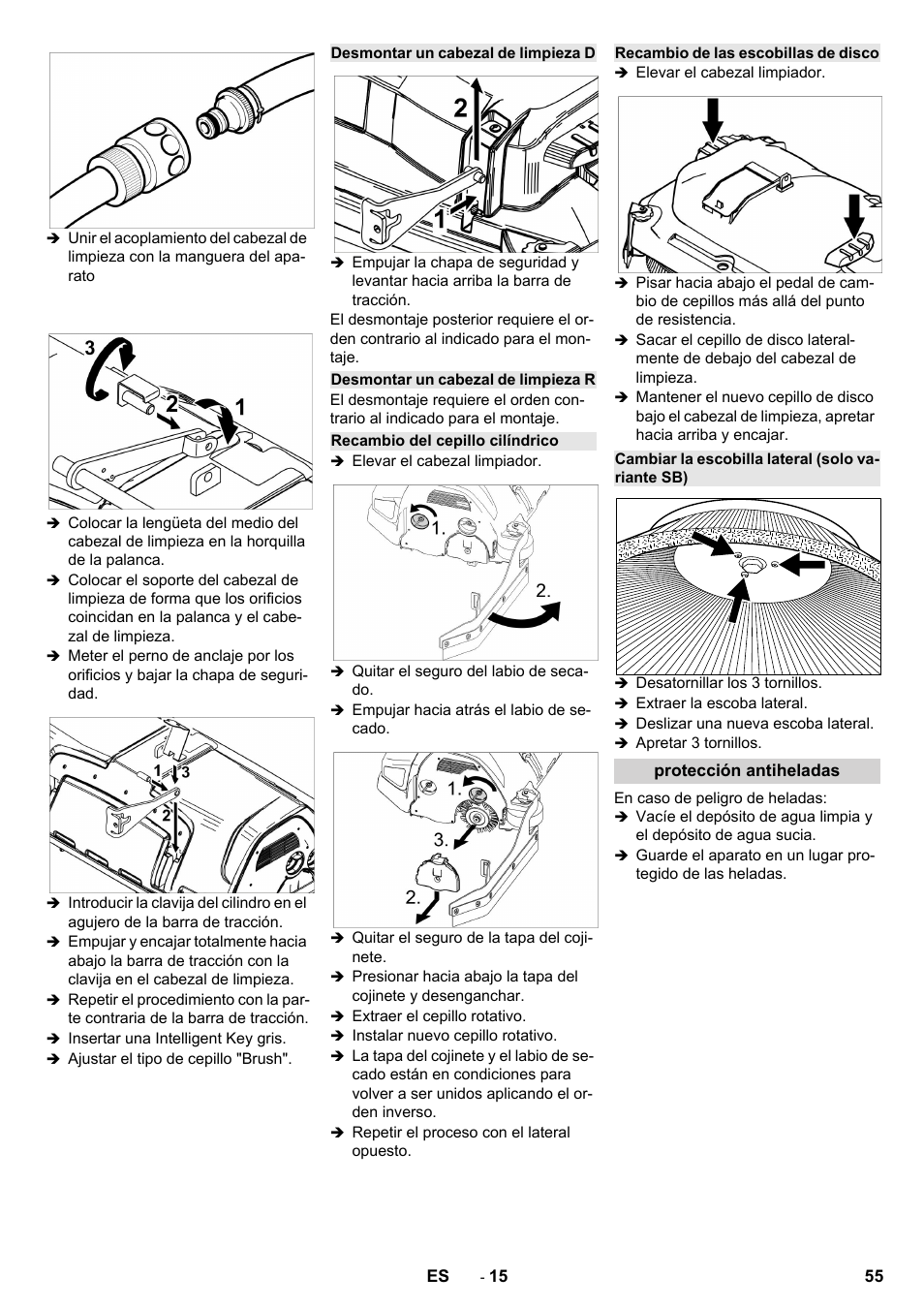 Karcher B 150 R User Manual | Page 55 / 60