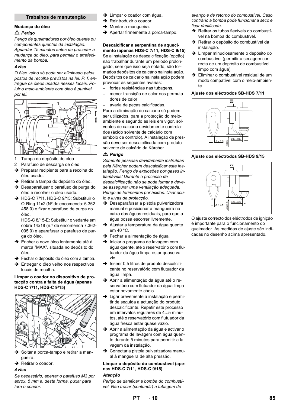 Karcher HDS-C 7-11 Steel User Manual | Page 85 / 152