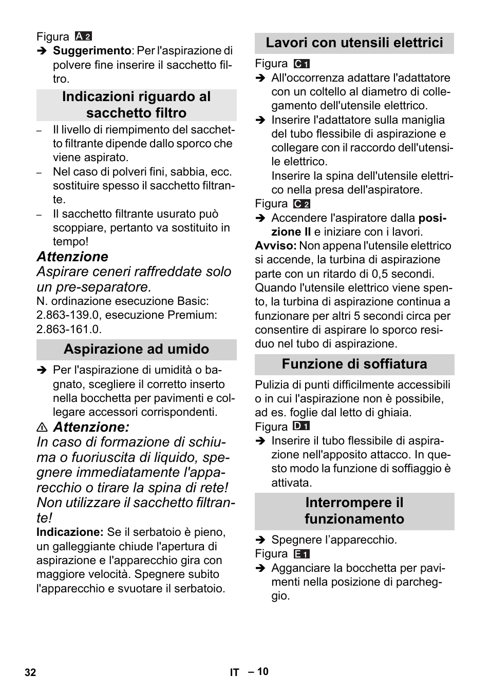 Karcher MV 3 P User Manual | Page 32 / 222