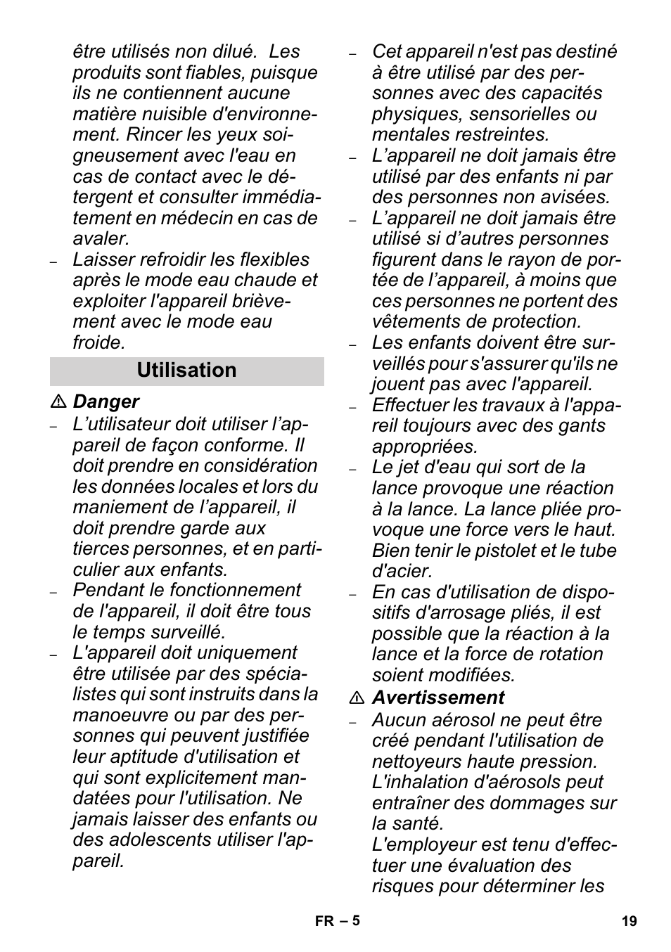 Karcher High Pressure Cleaners User Manual | Page 19 / 192