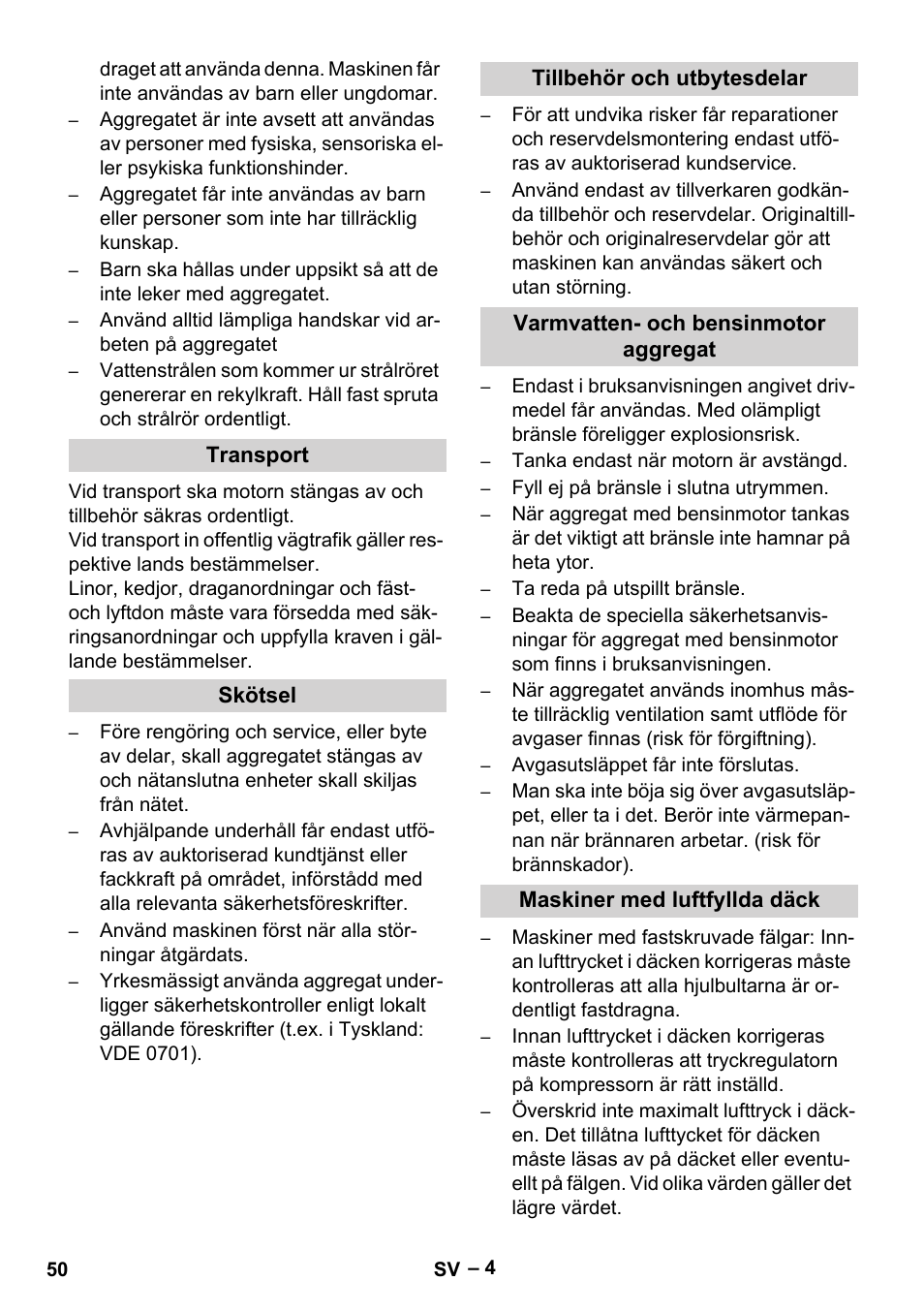 Karcher HD 9-50-4 User Manual | Page 50 / 140