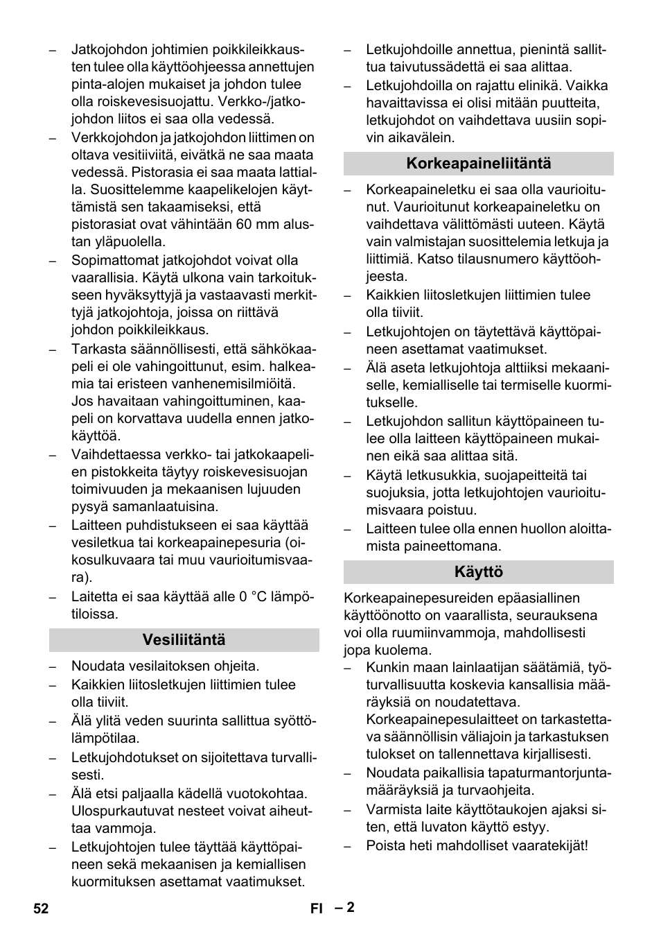 Karcher HD 9-50-4 User Manual | Page 52 / 140