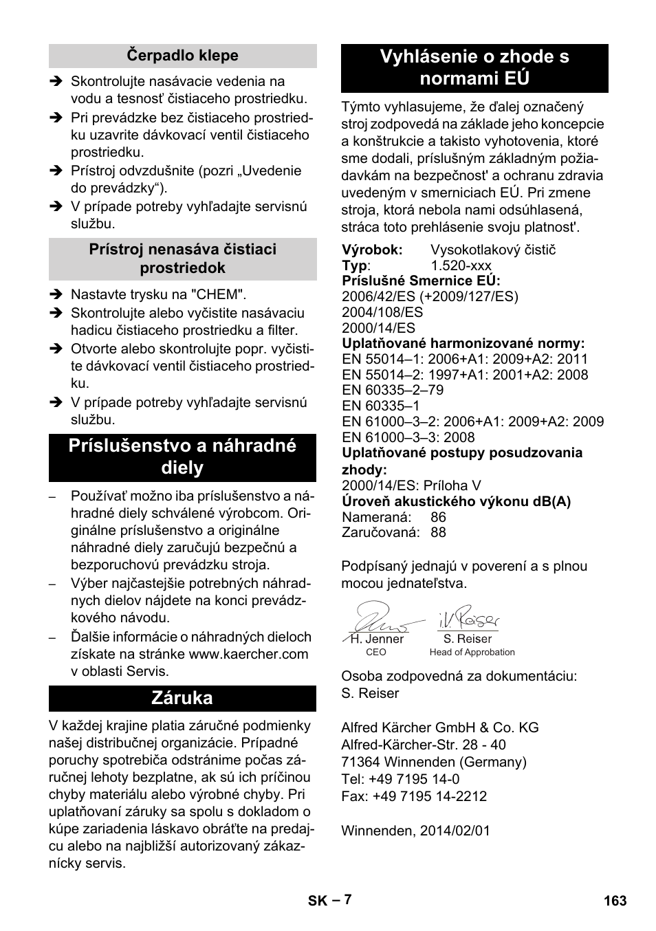 Karcher HD 5-11 C Plus User Manual | Page 163 / 232