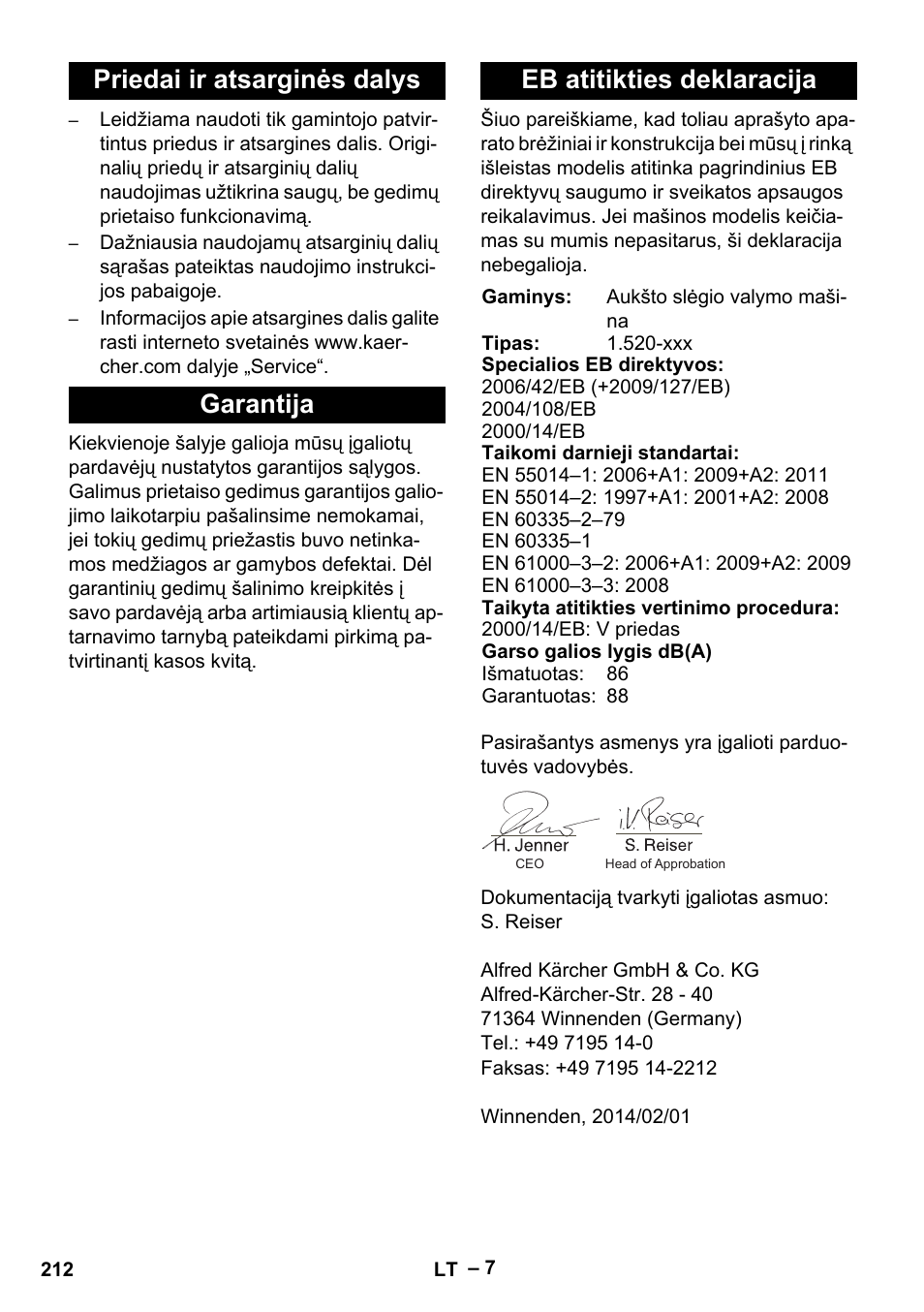 Karcher HD 5-11 C Plus User Manual | Page 212 / 232