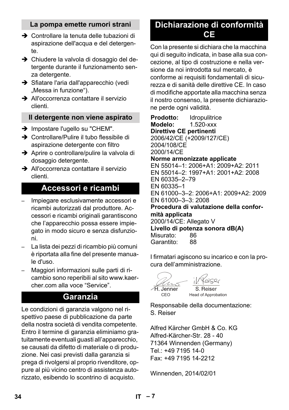 Karcher HD 5-11 C Plus User Manual | Page 34 / 232