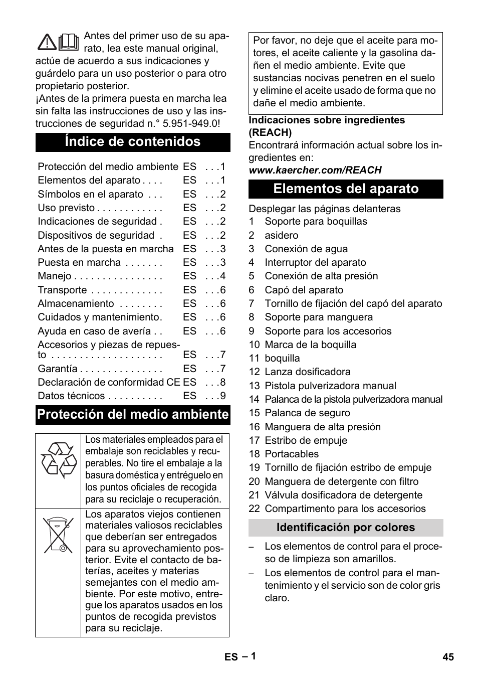 Karcher HD 5-11 C Plus User Manual | Page 45 / 232