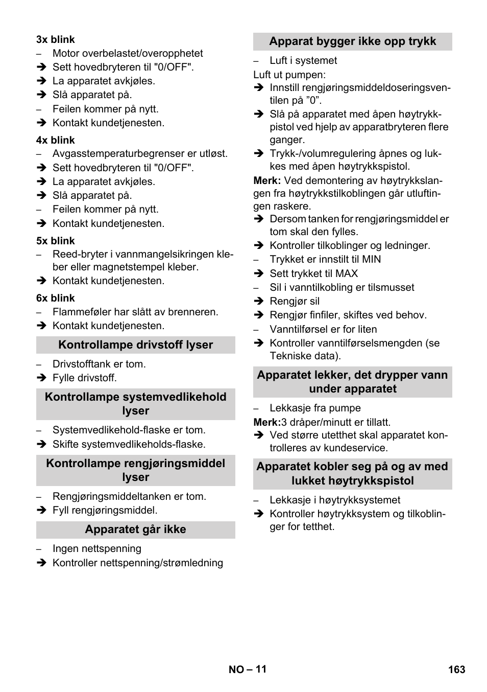Karcher HDS 8-17 CX User Manual | Page 163 / 500