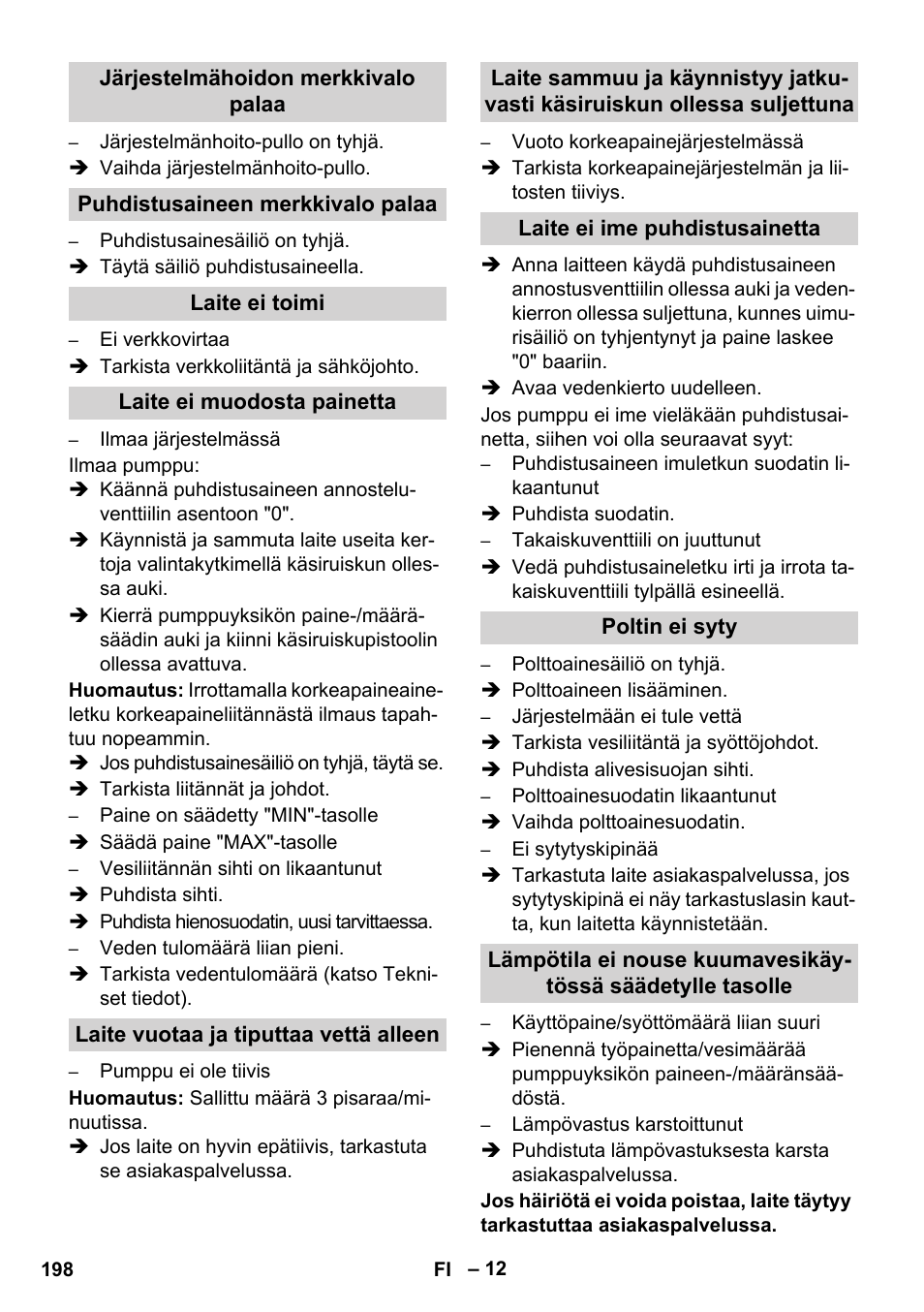 Karcher HDS 8-17 CX User Manual | Page 198 / 500