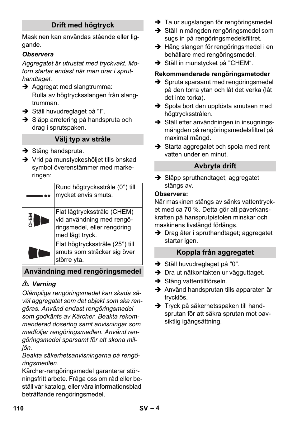 Karcher HD 5-12 C User Manual | Page 110 / 340