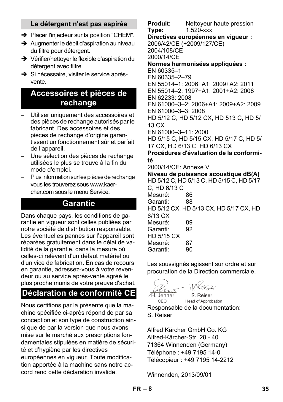 Karcher HD 5-12 C User Manual | Page 35 / 340