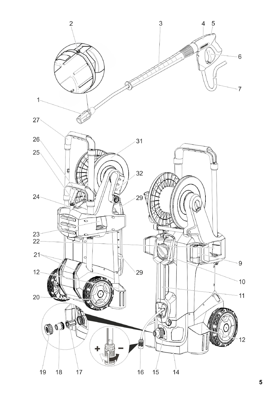 Karcher HD 5-12 C User Manual | Page 5 / 340