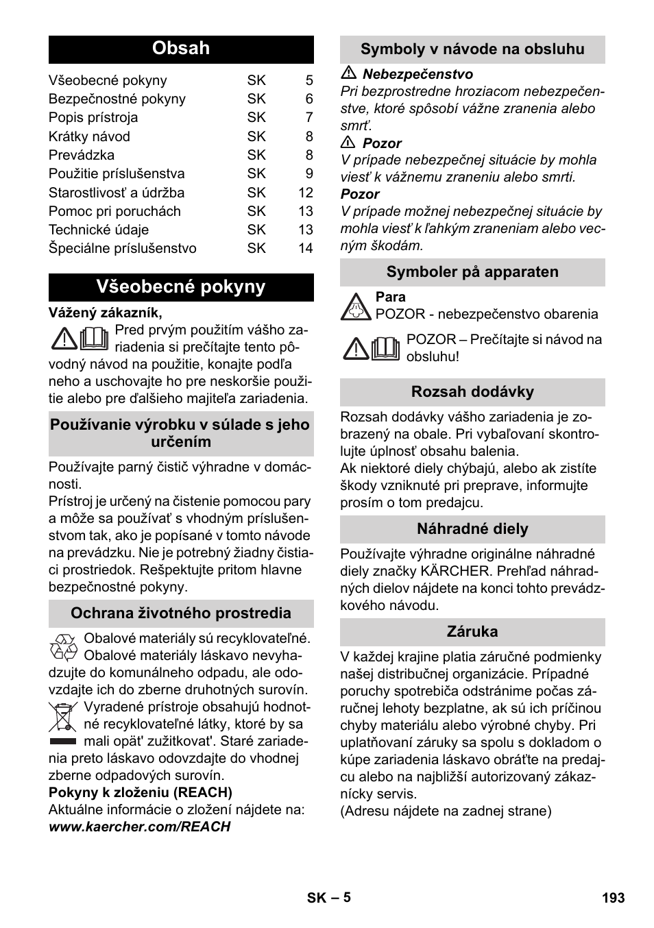 Karcher Stirerie SI 2-600 CB User Manual | Page 193 / 298