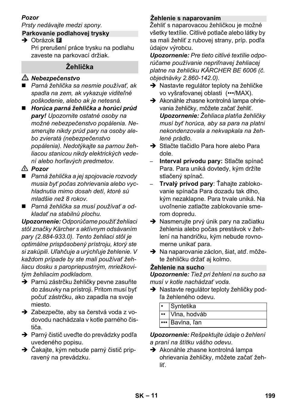 Karcher Stirerie SI 2-600 CB User Manual | Page 199 / 298