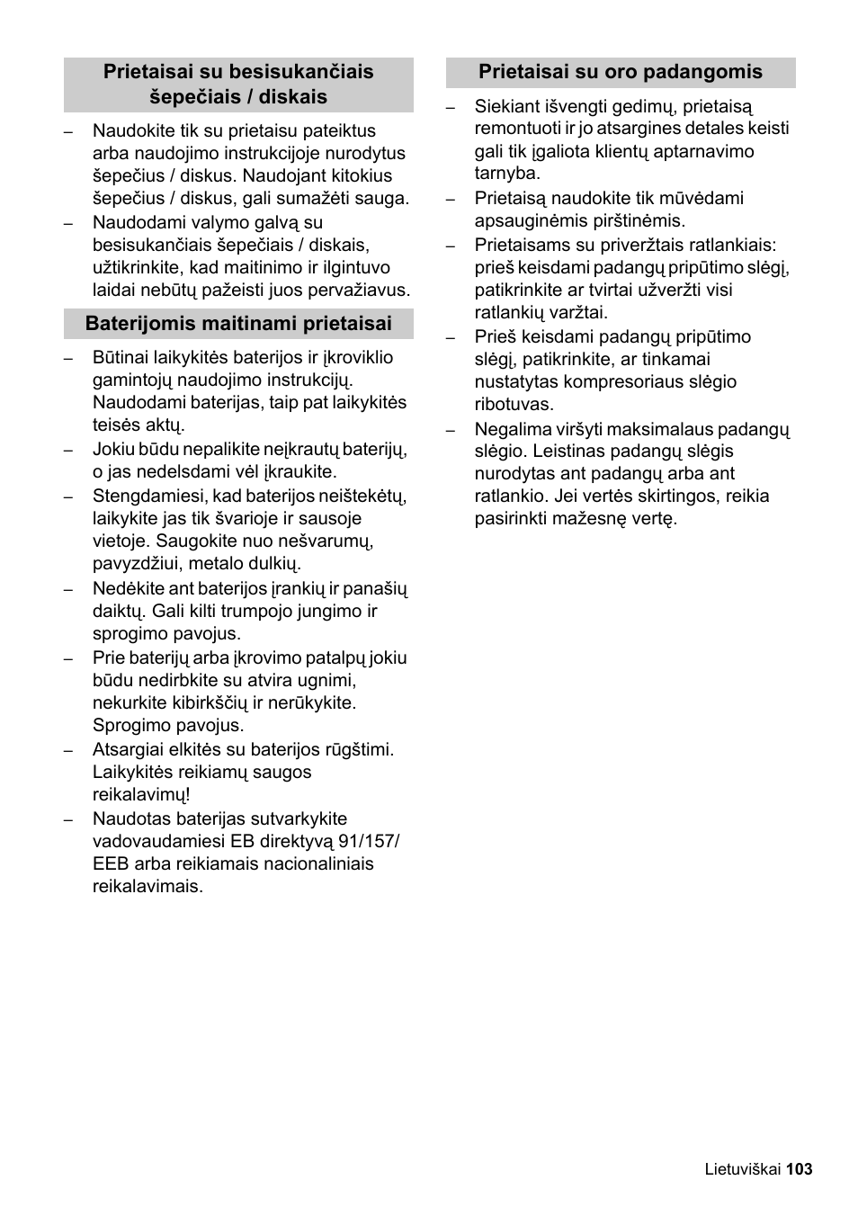 Karcher BDS 51-180 C Adv User Manual | Page 103 / 116