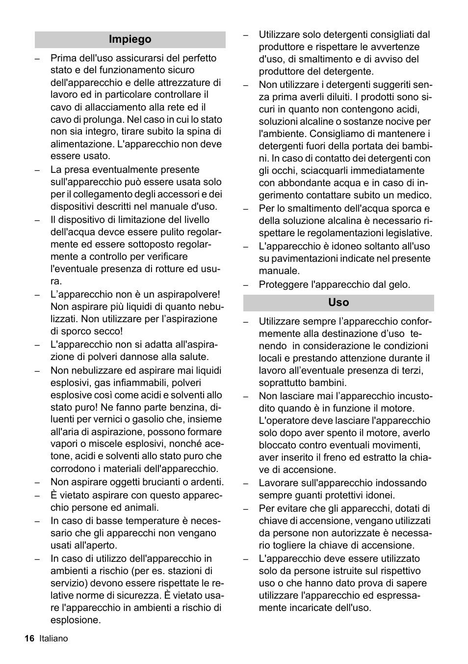 Karcher BDS 51-180 C Adv User Manual | Page 16 / 116