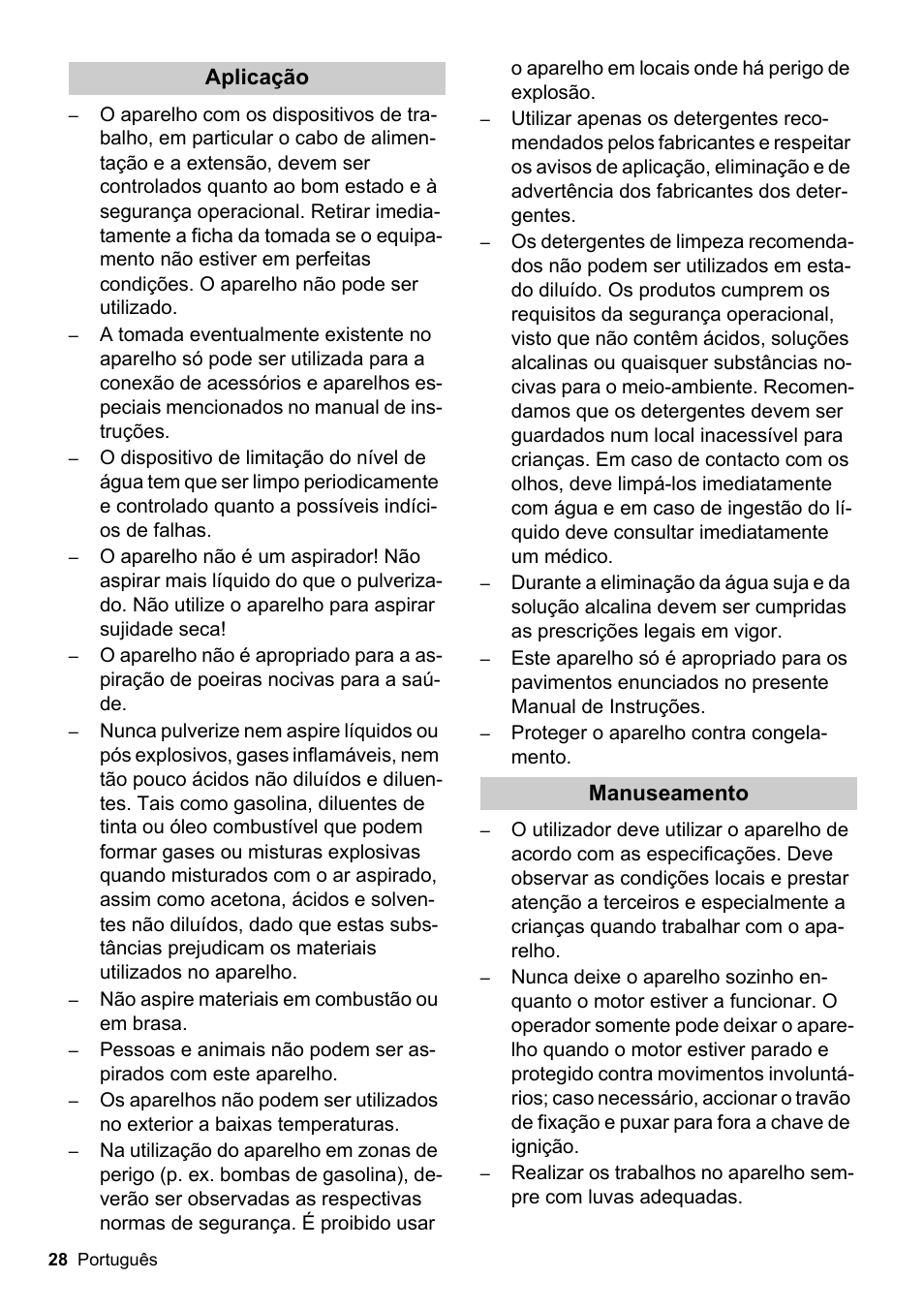 Karcher BDS 51-180 C Adv User Manual | Page 28 / 116
