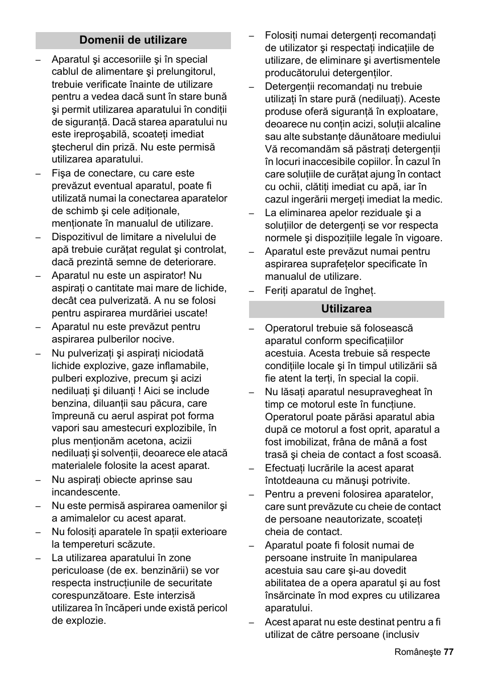 Karcher BDS 51-180 C Adv User Manual | Page 77 / 116