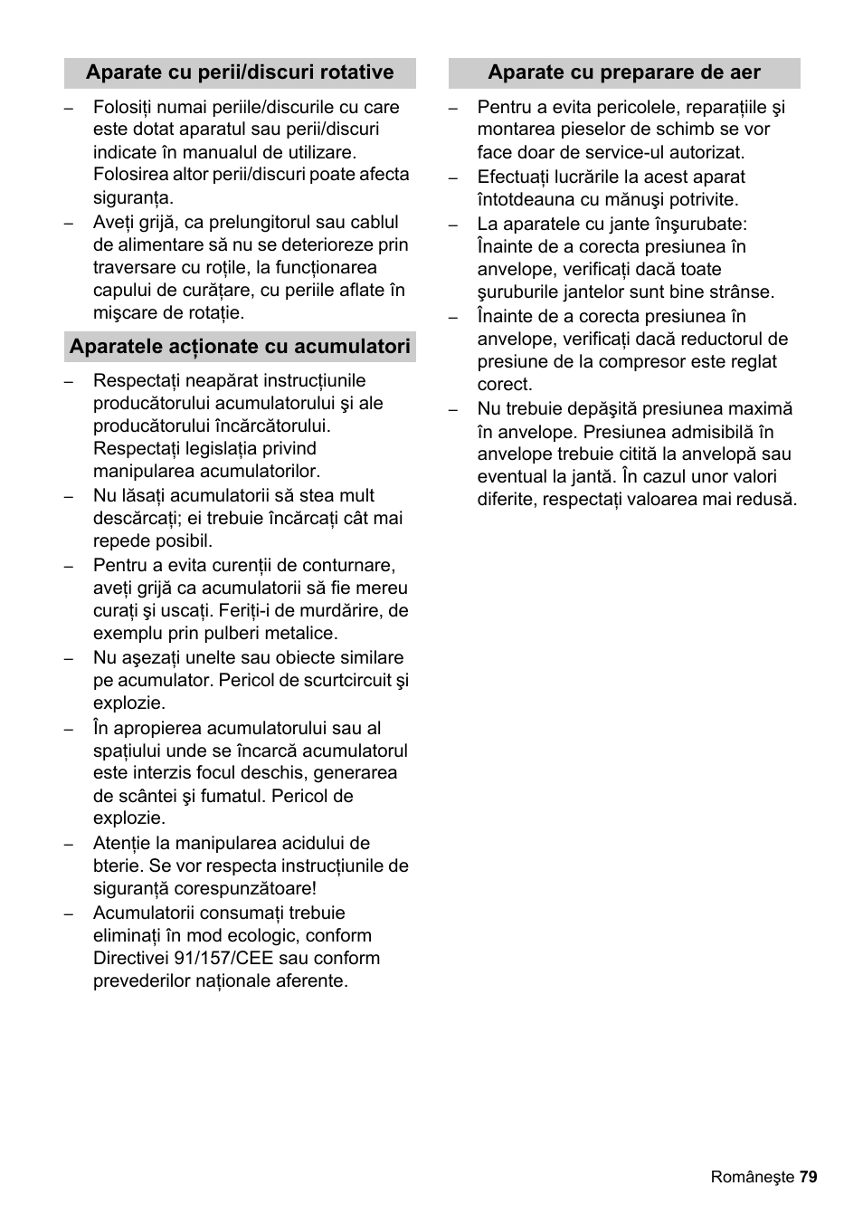 Karcher BDS 51-180 C Adv User Manual | Page 79 / 116