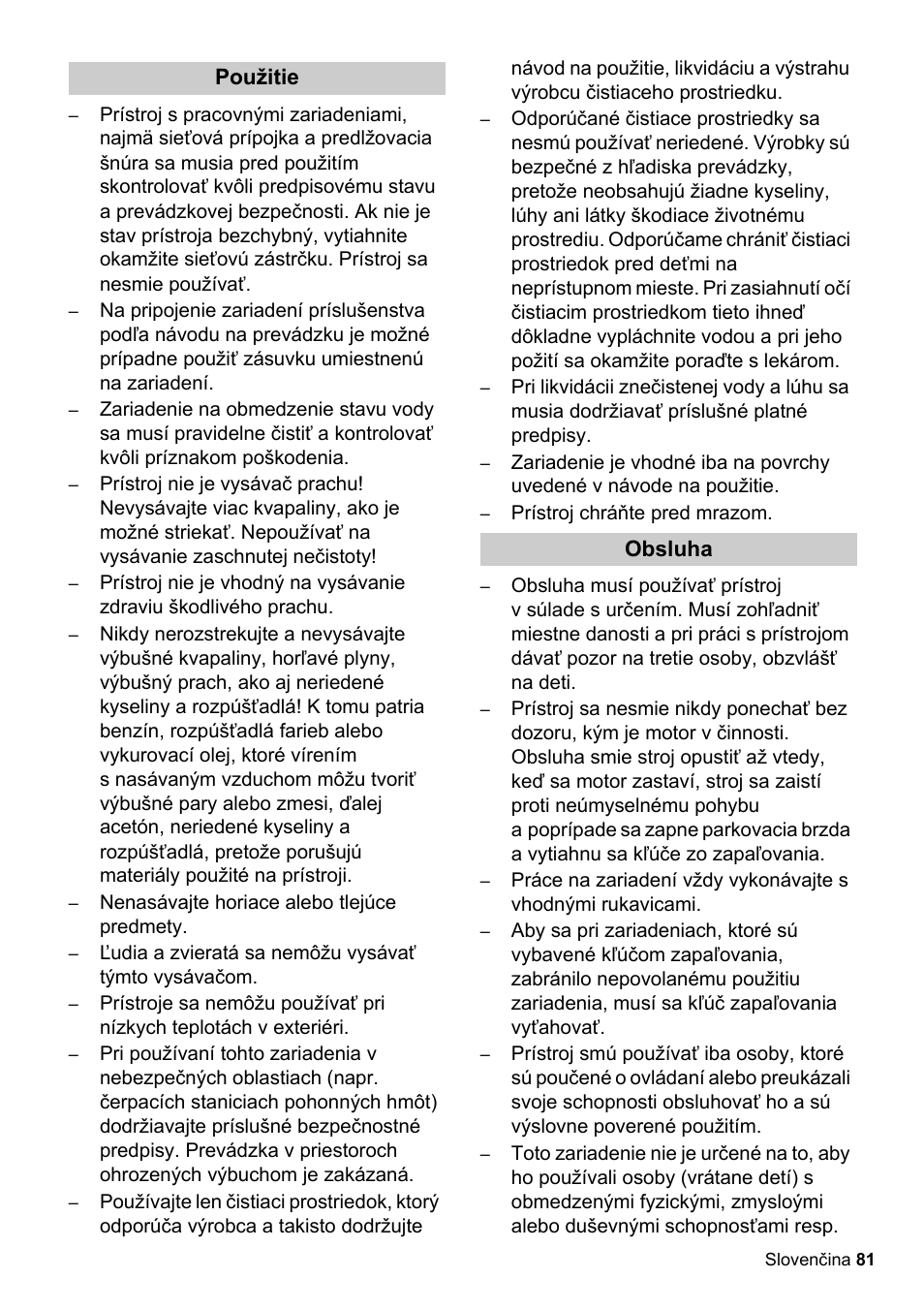 Karcher BDS 51-180 C Adv User Manual | Page 81 / 116