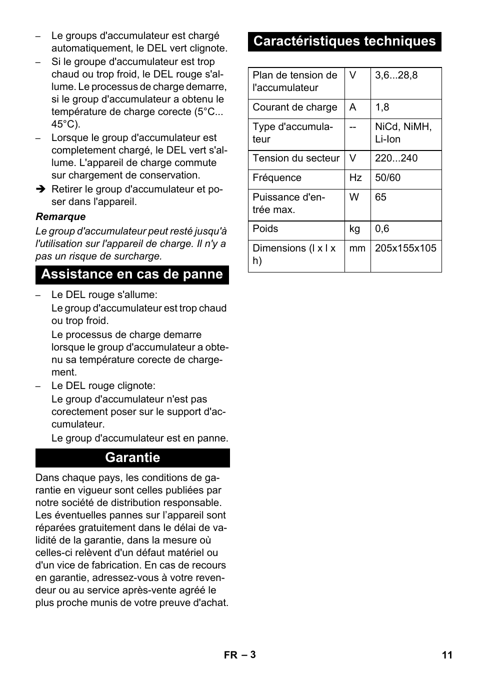 Karcher KM 35-5 C User Manual | Page 11 / 84