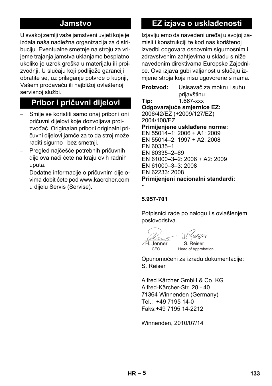 Karcher NT 65-2 Ap EU User Manual | Page 133 / 180
