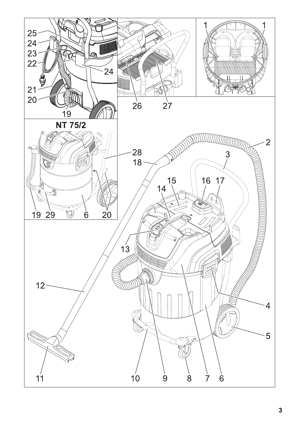 Karcher NT 65-2 Ap EU User Manual | Page 3 / 180