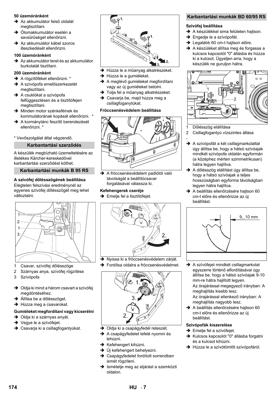 Karcher B 95 RS Bp wet User Manual | Page 174 / 324