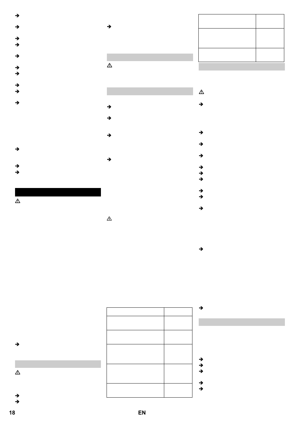 Operation | Karcher B 95 RS Bp wet User Manual | Page 18 / 324