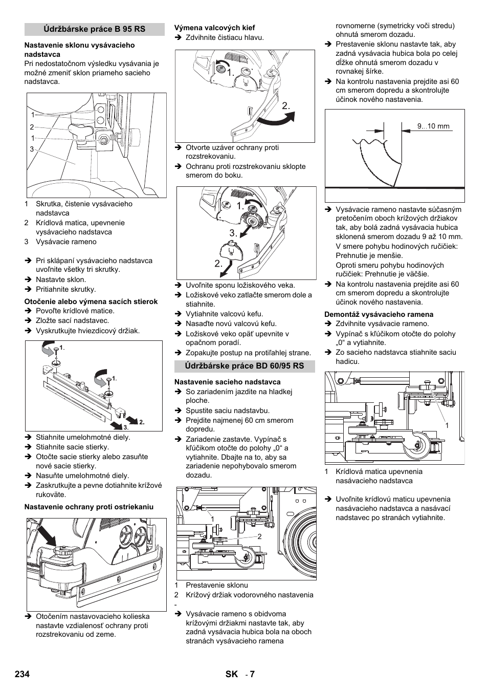 Karcher B 95 RS Bp wet User Manual | Page 234 / 324