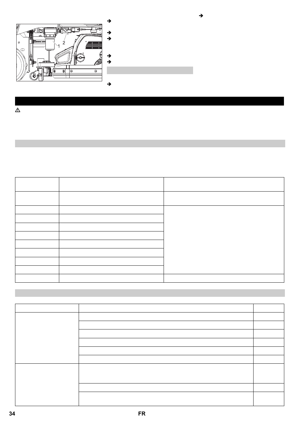 Pannes | Karcher B 95 RS Bp wet User Manual | Page 34 / 324