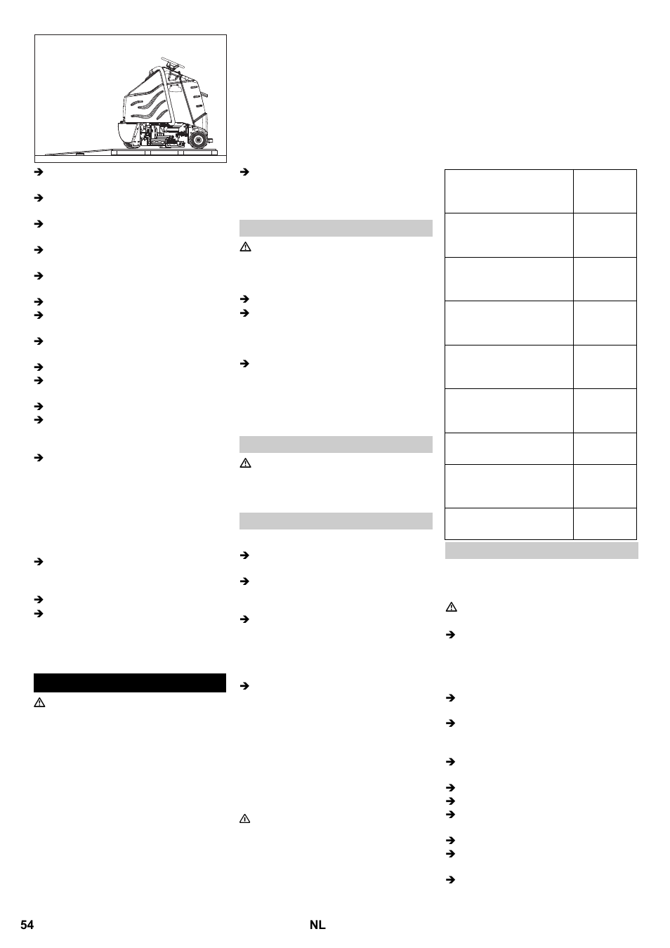 Gebruik | Karcher B 95 RS Bp wet User Manual | Page 54 / 324