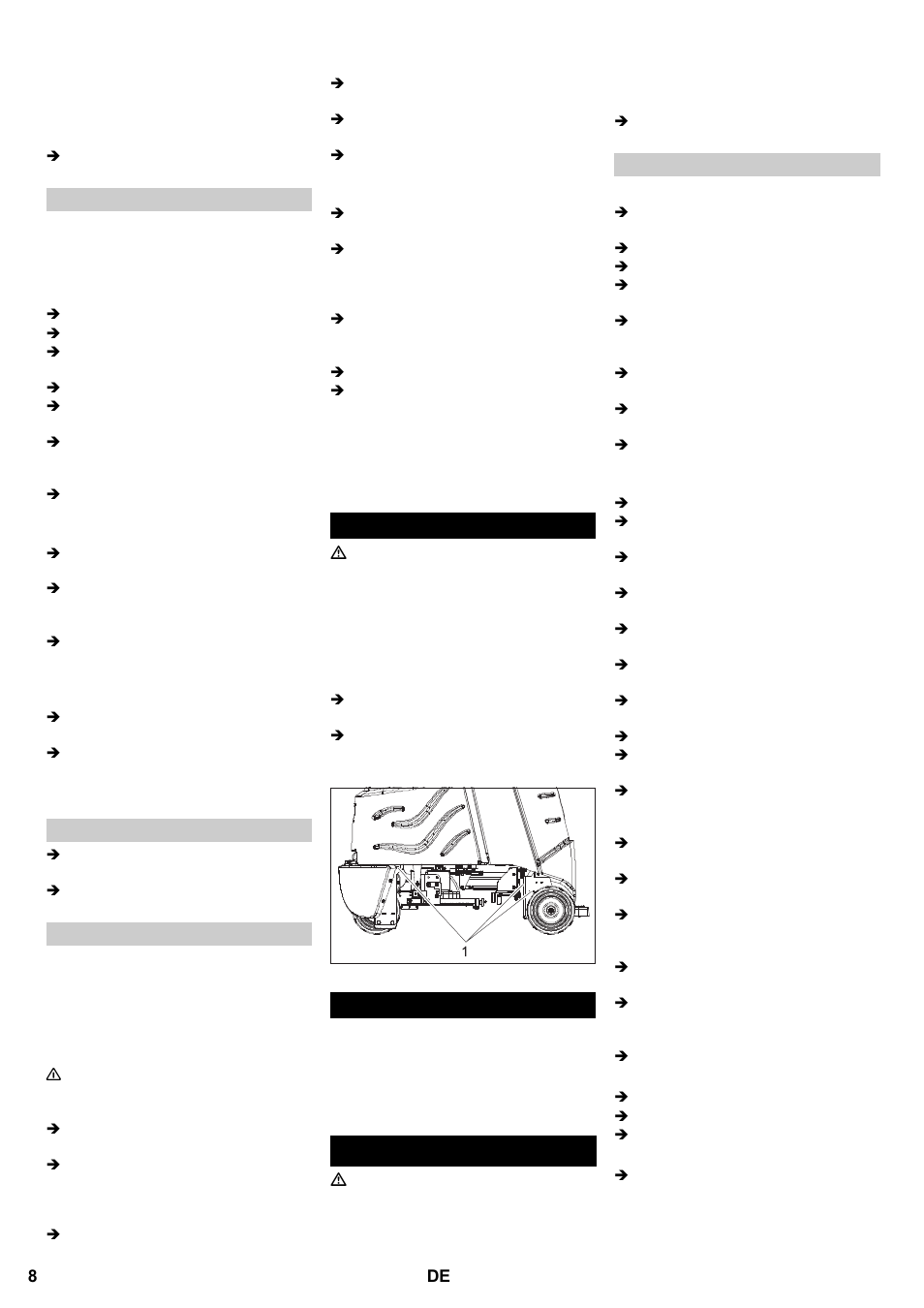 Transport lagerung pflege und wartung | Karcher B 95 RS Bp wet User Manual | Page 8 / 324