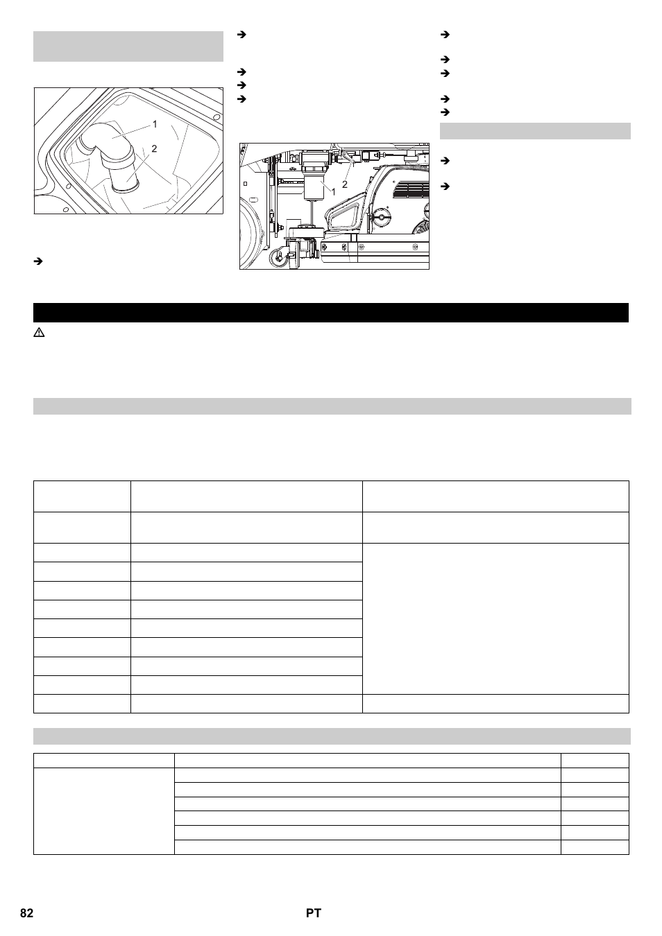 Avarias | Karcher B 95 RS Bp wet User Manual | Page 82 / 324