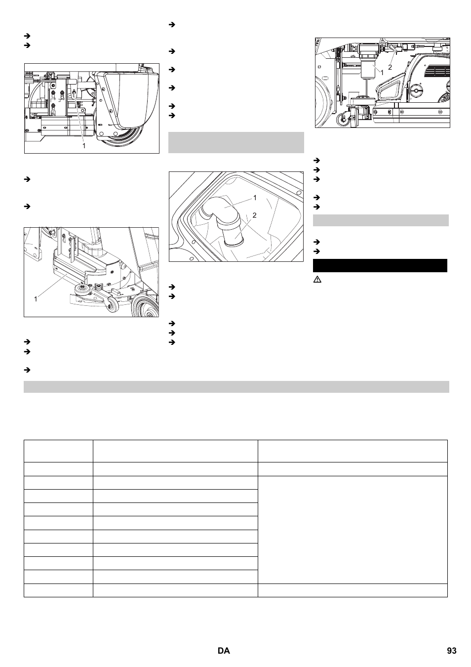 Fejl | Karcher B 95 RS Bp wet User Manual | Page 93 / 324