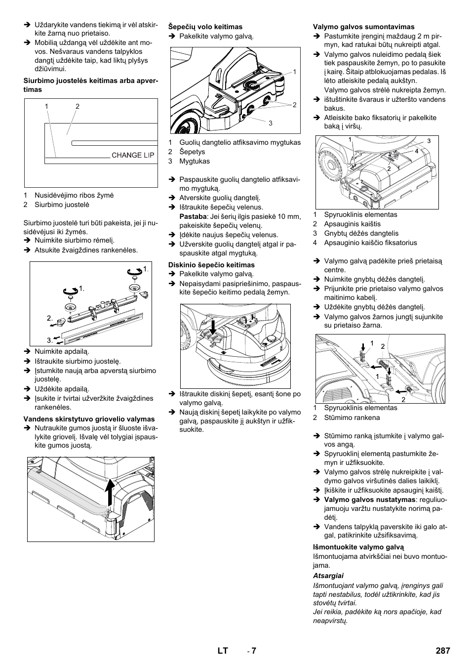 Karcher B 60 W User Manual | Page 287 / 308