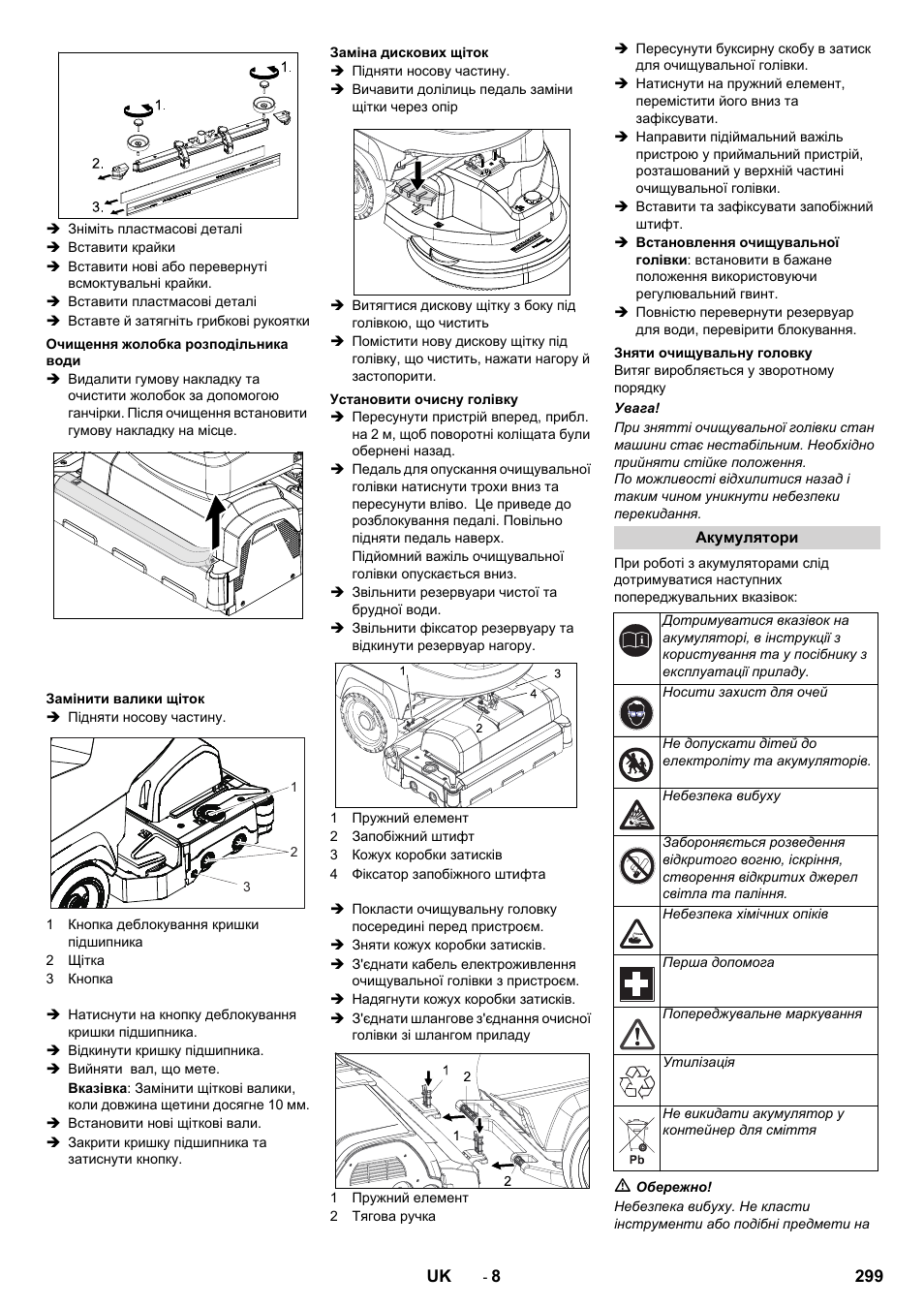 Karcher B 60 W User Manual | Page 299 / 308