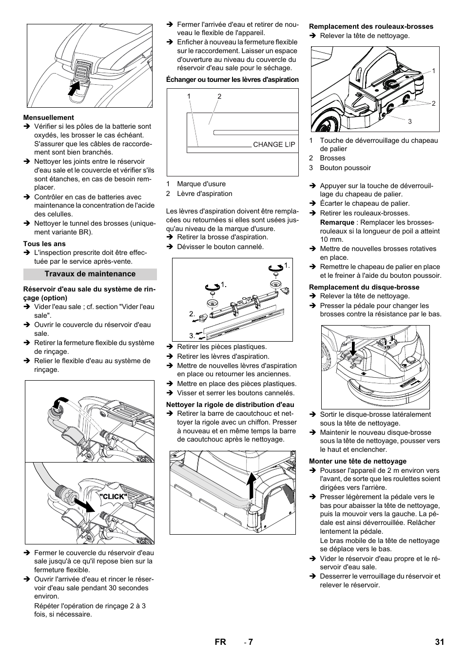 Karcher B 60 W User Manual | Page 31 / 308