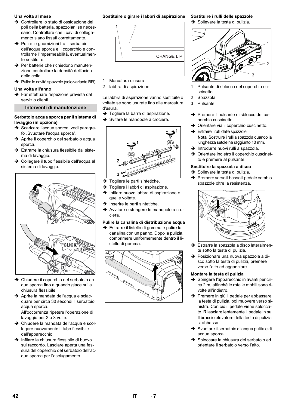 Karcher B 60 W User Manual | Page 42 / 308