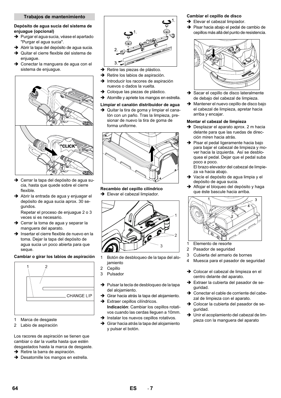 Karcher B 60 W User Manual | Page 64 / 308