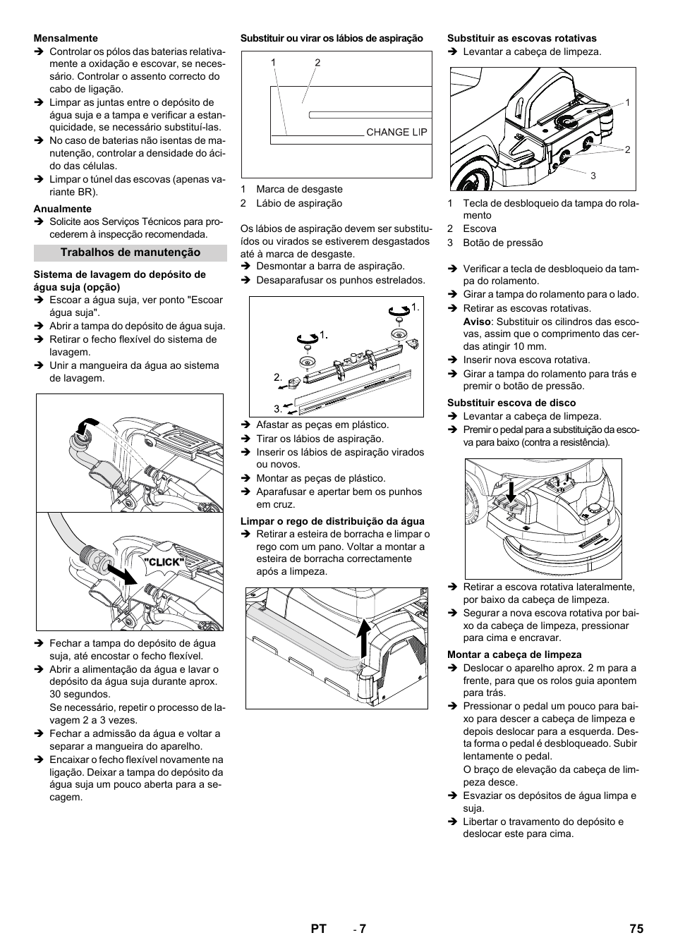 Karcher B 60 W User Manual | Page 75 / 308