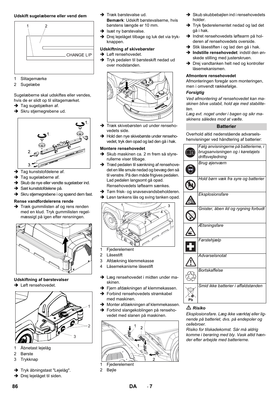 Karcher B 60 W User Manual | Page 86 / 308