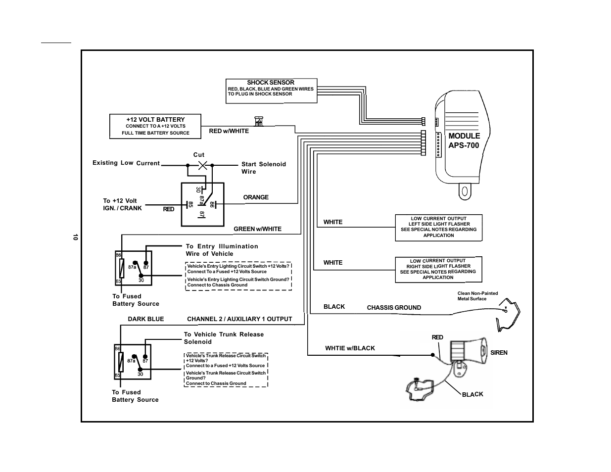 Module aps-700 | Audiovox APS-700 User Manual | Page 10 / 24
