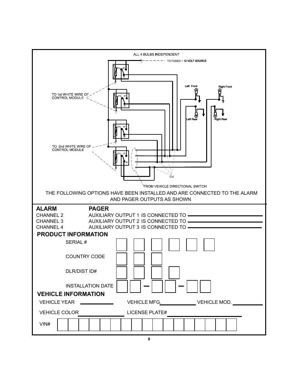 Audiovox APS-700 User Manual | Page 9 / 24