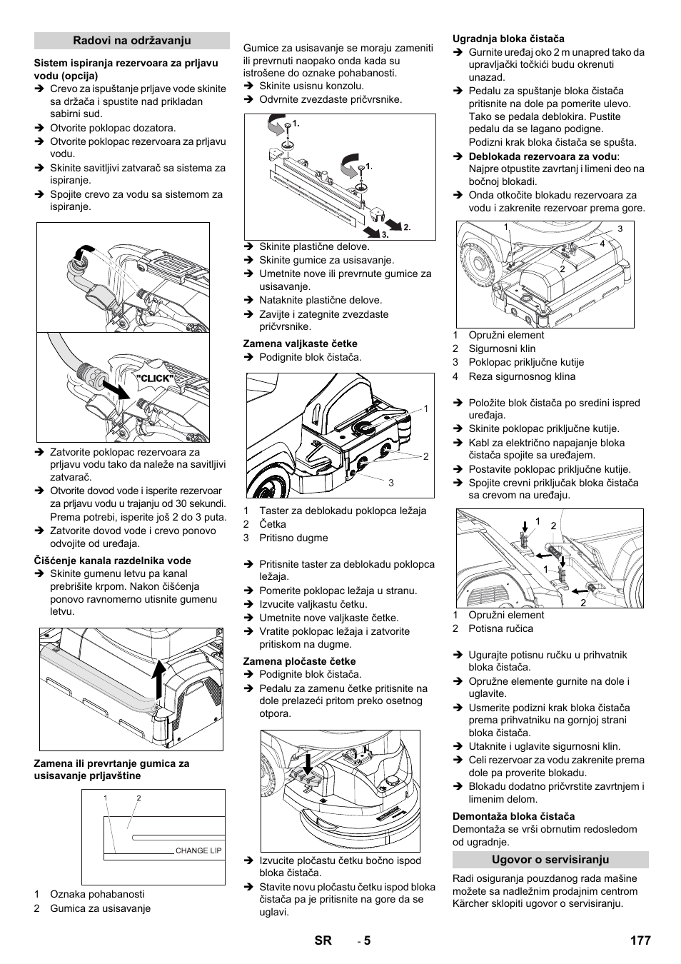 Karcher B 40 C Bp R 55 User Manual | Page 177 / 226
