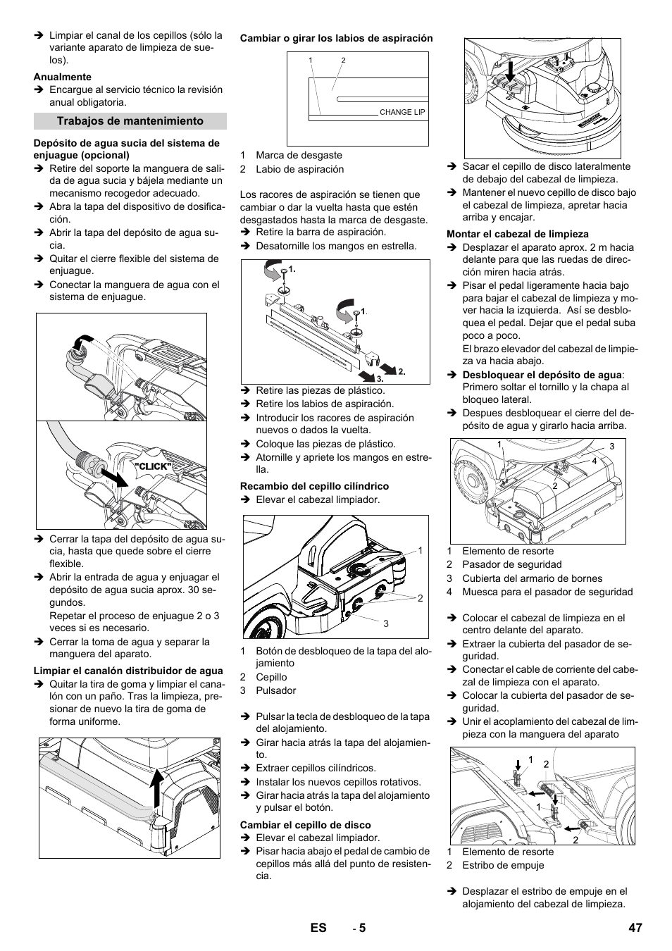 Karcher B 40 C Bp R 55 User Manual | Page 47 / 226