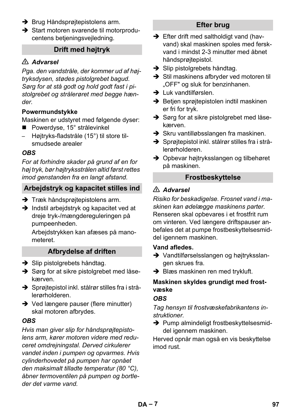 Karcher HD 9-50 Pe User Manual | Page 97 / 346