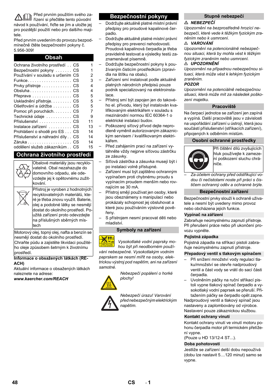 Karcher HD 13-12-4 ST User Manual | Page 48 / 156