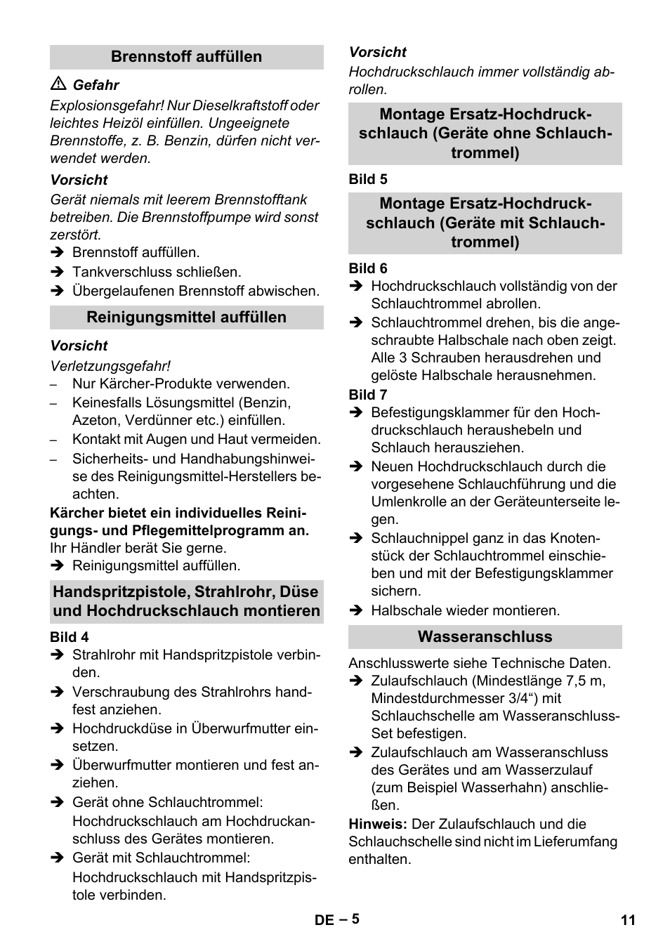 Karcher HDS 7-12-4 M User Manual | Page 11 / 516