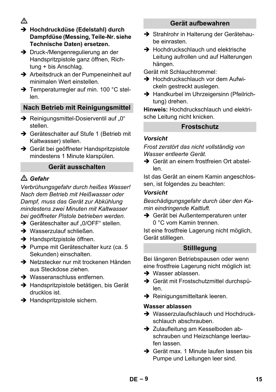 Karcher HDS 7-12-4 M User Manual | Page 15 / 516