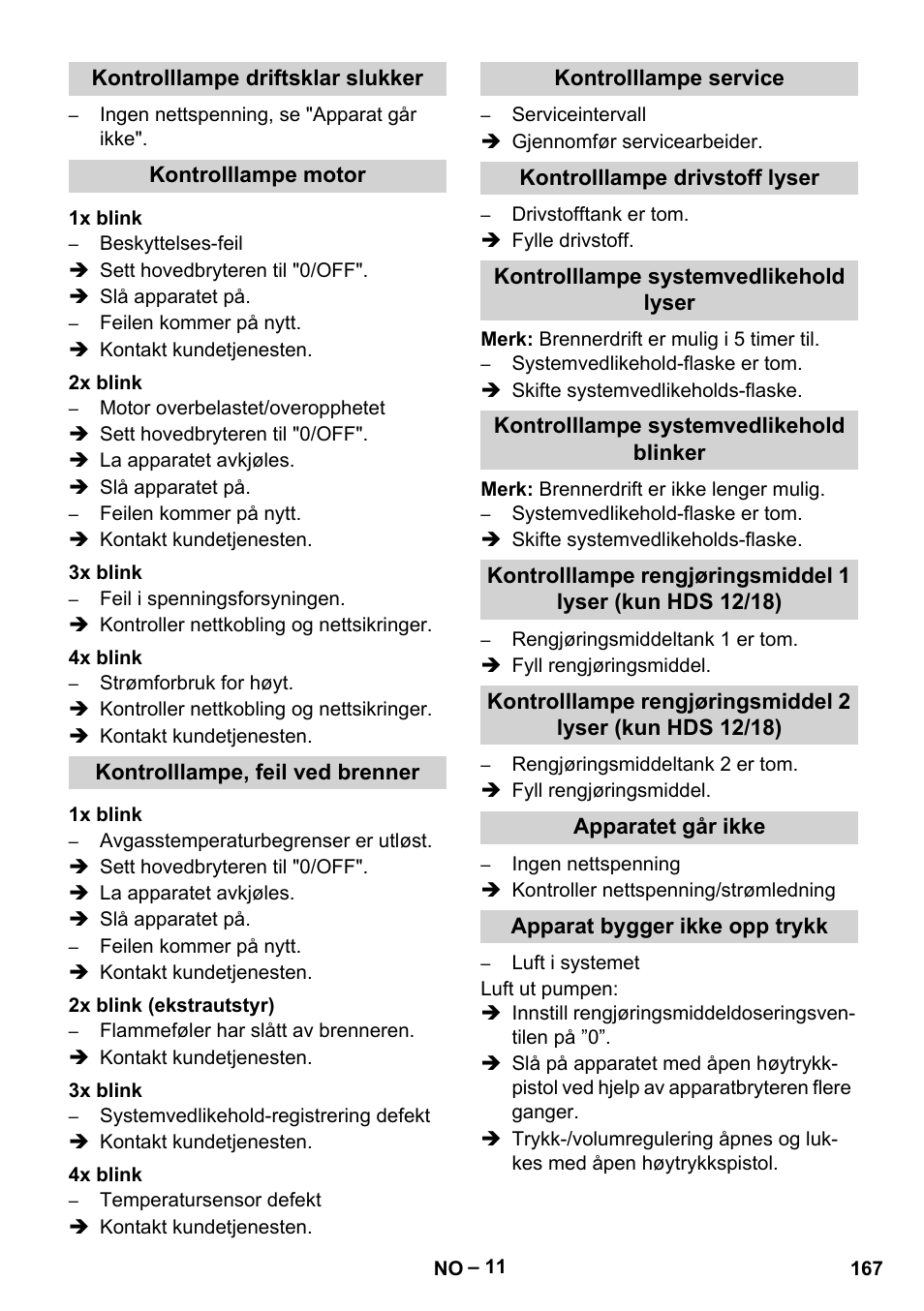 Karcher HDS 7-12-4 M User Manual | Page 167 / 516